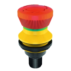 Not-Halt-Taster 1Ö, Einbau-Ø 22,3mm, M12-Stecker 4-polig , Produktphoto