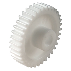 Stirnzahnräder aus Polyacetal Modul 2, Produktphoto